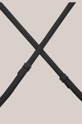 Geo Strappy Sports Bra - Black-Araa Active